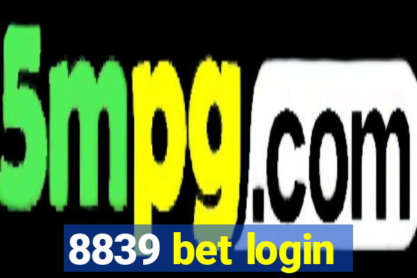 8839 bet login